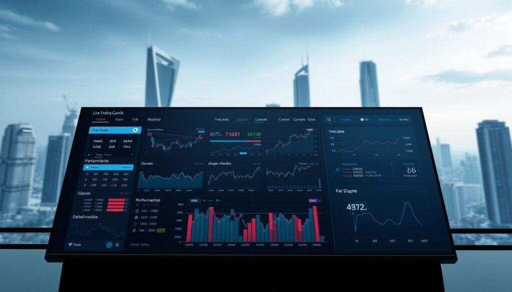 trading tools dashboard