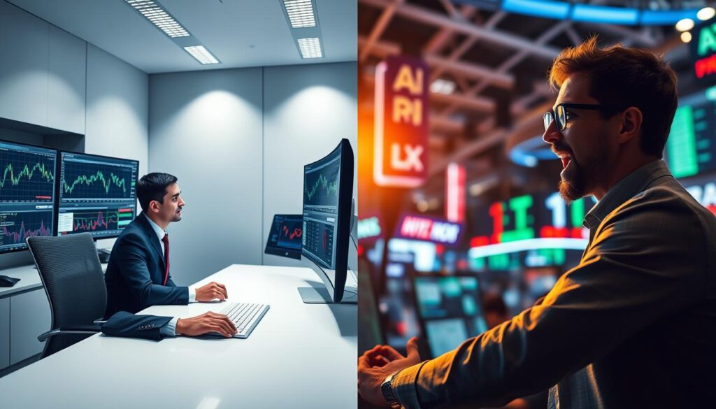 comparing demo and live trading