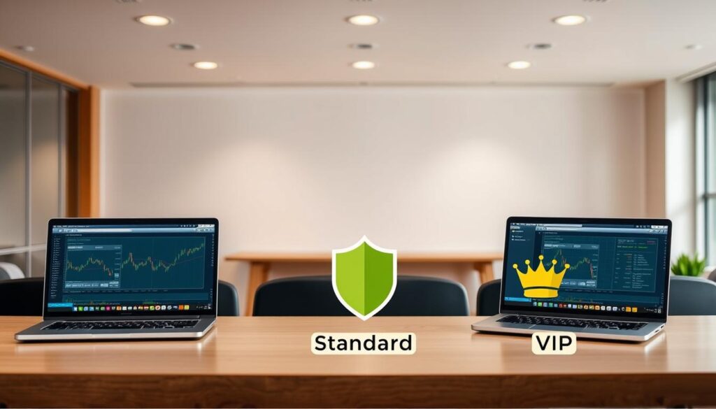 demo and vip account features