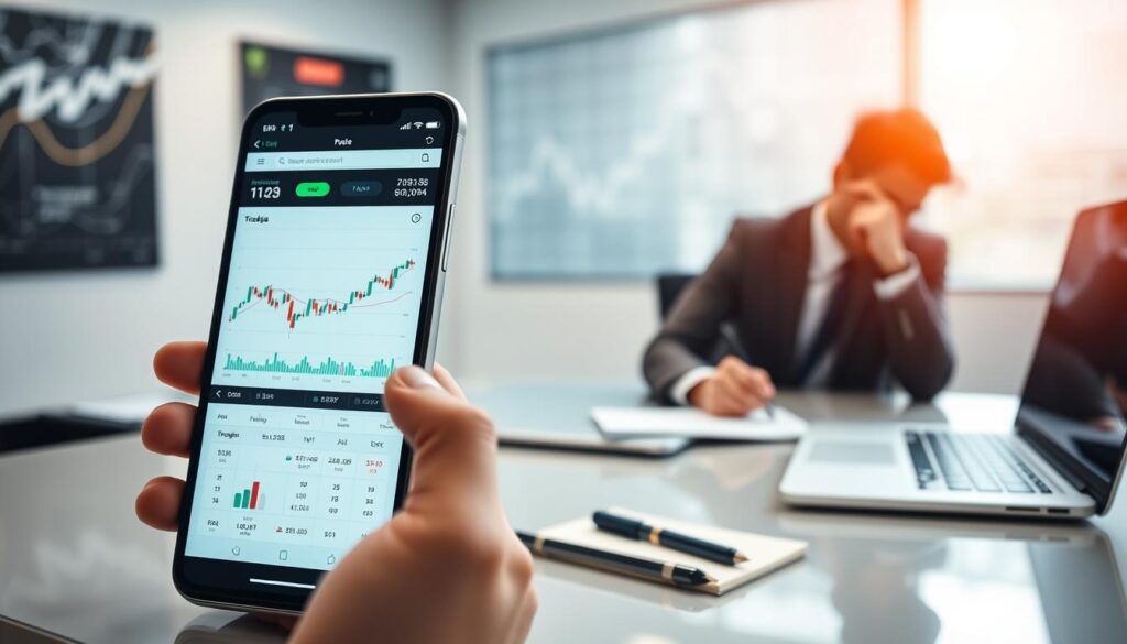 mobile trading and risk management