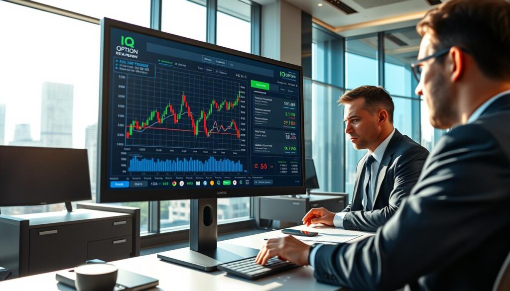 Nền tảng IQ Option giao dịch forex